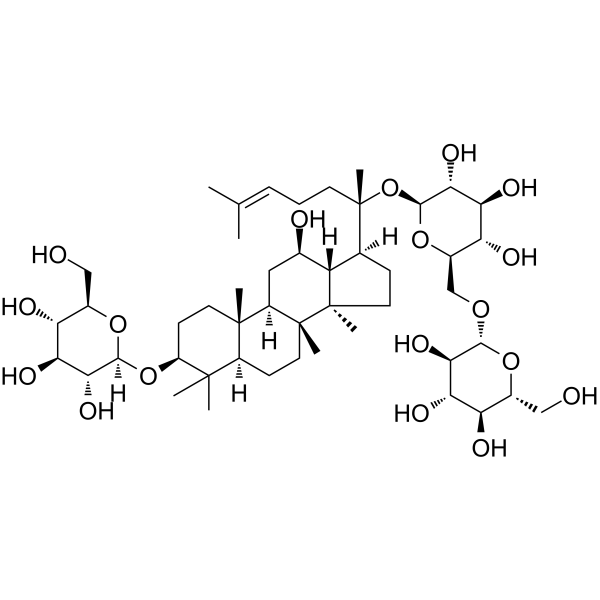 Gypenoside-XVII Structure